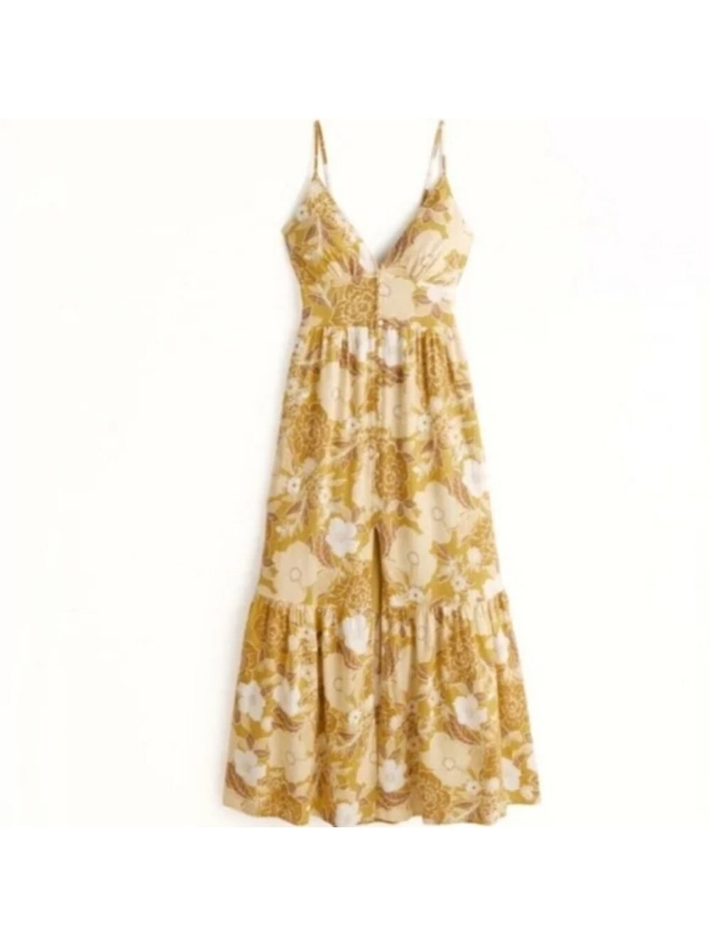 Abercrombie Button Through Maxi Dress